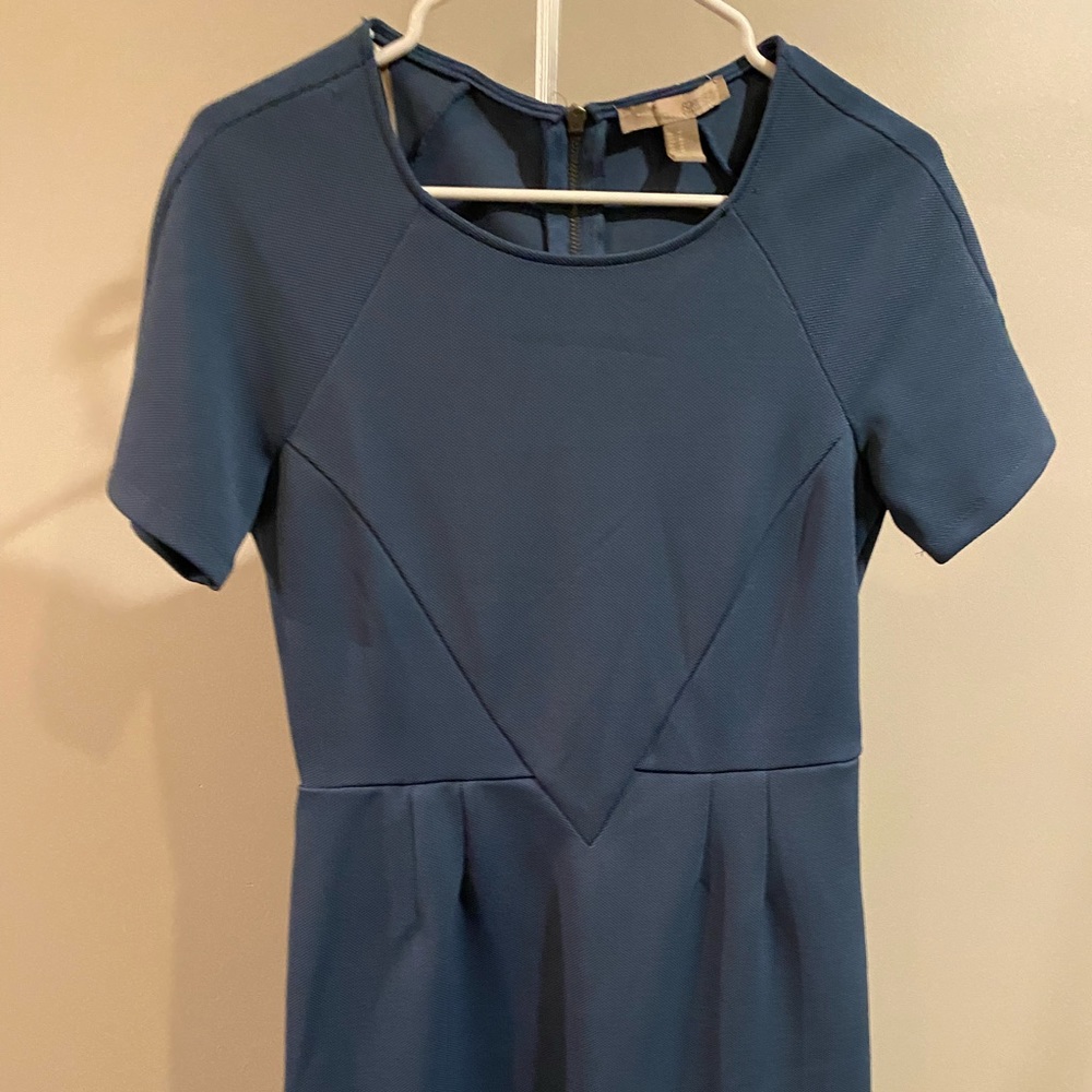 Blue dress